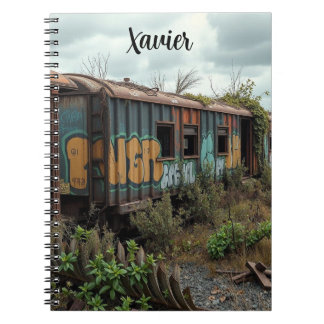 The Forgotten Railway – Abandoned Graffiti Train Notebook