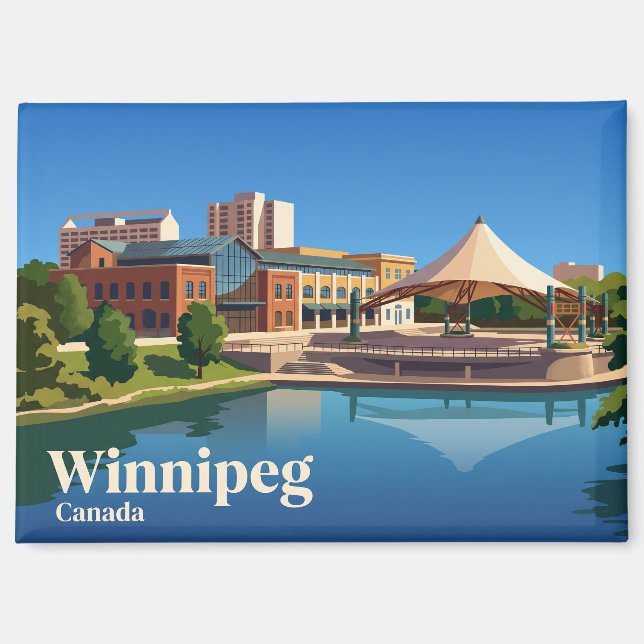 The Forks Canada Magnet (Front)