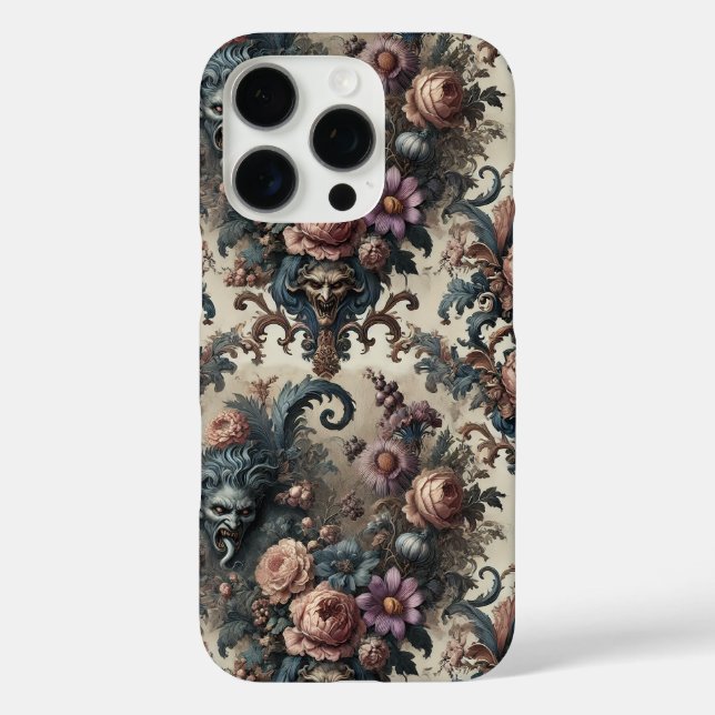 The Formal Fiends – Gothic Floral Design Case-Mate iPhone Case (Back)