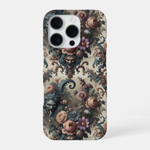 The Formal Fiends – Gothic Floral Design iPhone 16 Pro Case