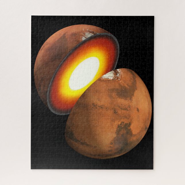 The Formation Of Rocky Bodies In The Solar System. Jigsaw Puzzle (Vertical)