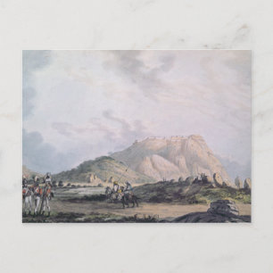 The Fort of Nandidong during the third Mysore Postcard