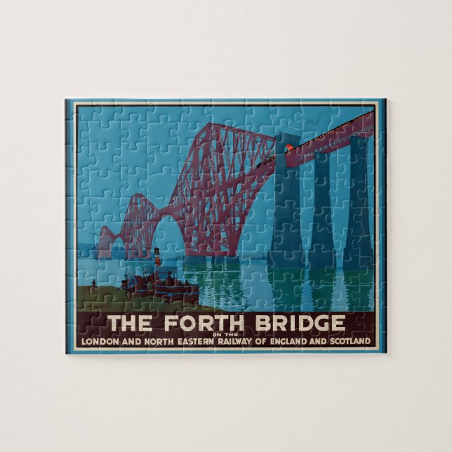 The Forth Bridge Scotland Jigsaw Puzzle (Horizontal)