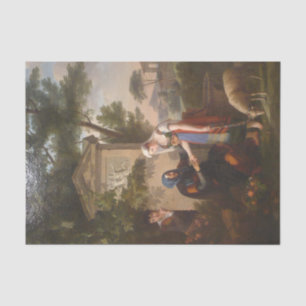 The Fortune Teller by Marie-Guillemine Benoist Tissue Paper