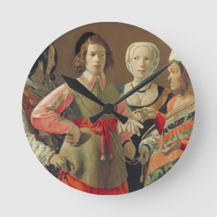 The Fortune Teller, c.1630 (oil on canvas) (see 19 Round Clock