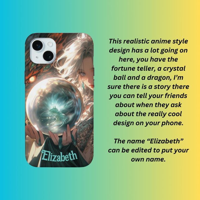 The fortune teller  Case-Mate iPhone case (Creator Uploaded)