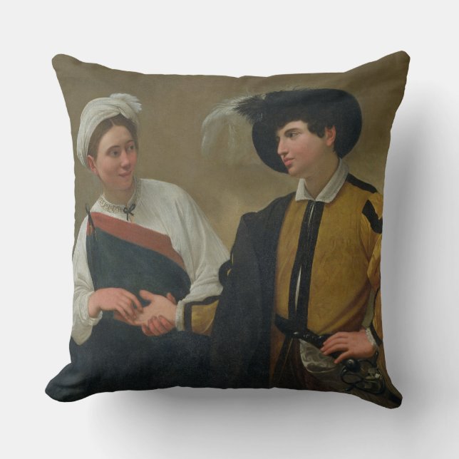 The Fortune Teller (La Buona Ventura), c.1594 Cushion (Front)