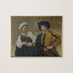 The Fortune Teller (La Buona Ventura), c.1594 Jigsaw Puzzle