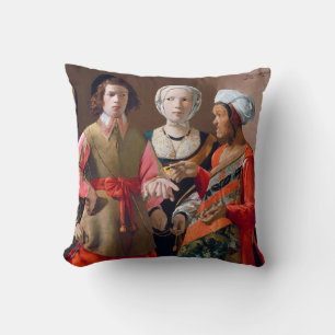 The Fortune Teller, La Tour Cushion