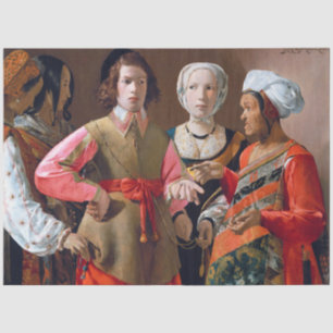 The Fortune Teller, La Tour Tissue Paper