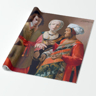 The Fortune Teller, La Tour Wrapping Paper