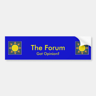 The Forum Bumper Sticker