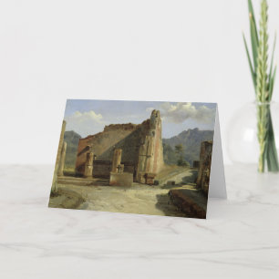 The Forum of Pompeii Card