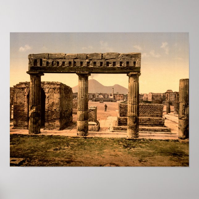 The Forum Pompeii Italy Poster (Front)