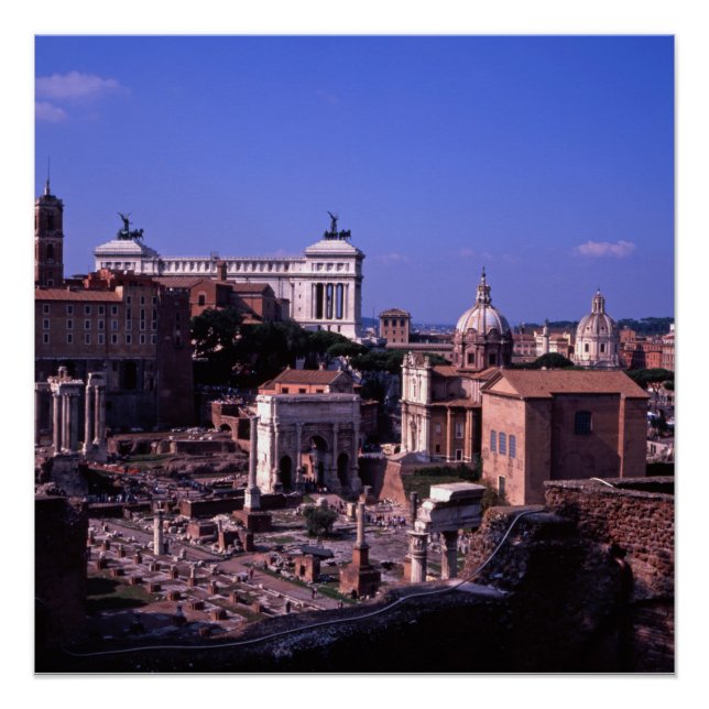 The Forum Rome Poster (Front)