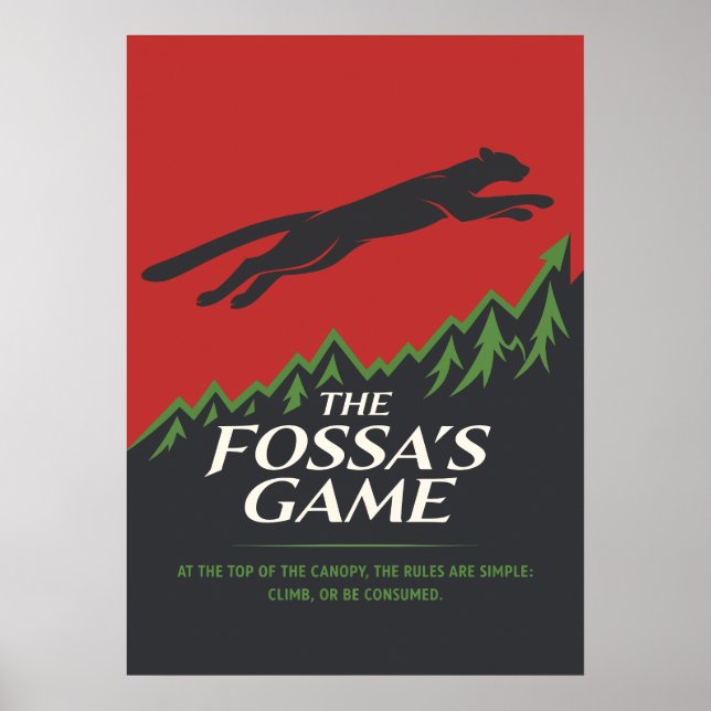 The Fossa’s Game Wildlife Strategy Poster (Front)