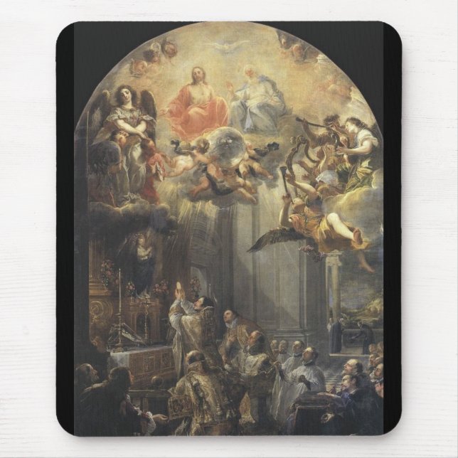 The Foundation Mass of the Order of Trinitarians Mouse Pad (Front)