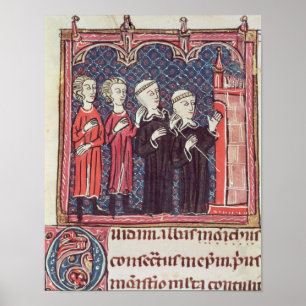 The Foundation of a Monastery Poster