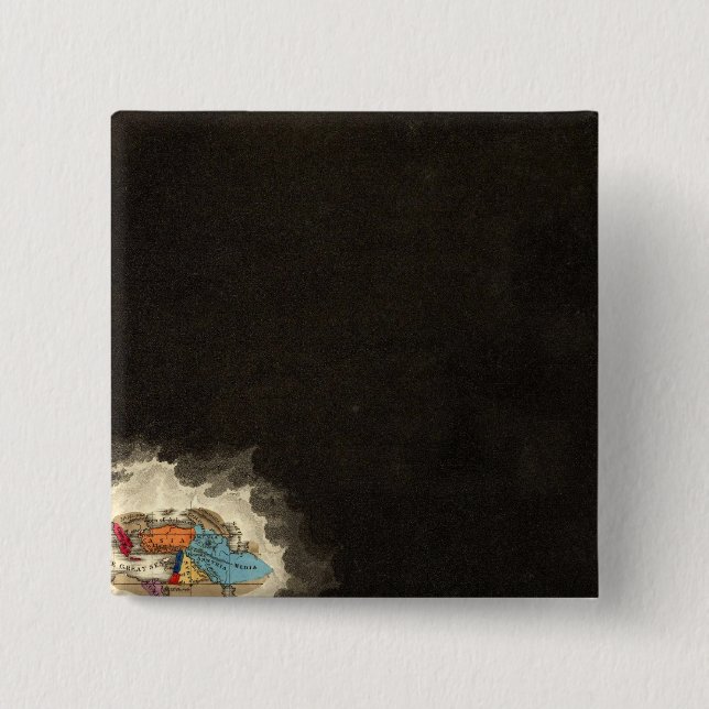 The Foundation of Rome 753 BC 15 Cm Square Badge (Front)