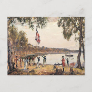 The Founding of Australia, Postcard