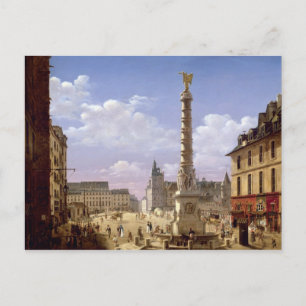 The Fountain in the Place du Chatelet Postcard
