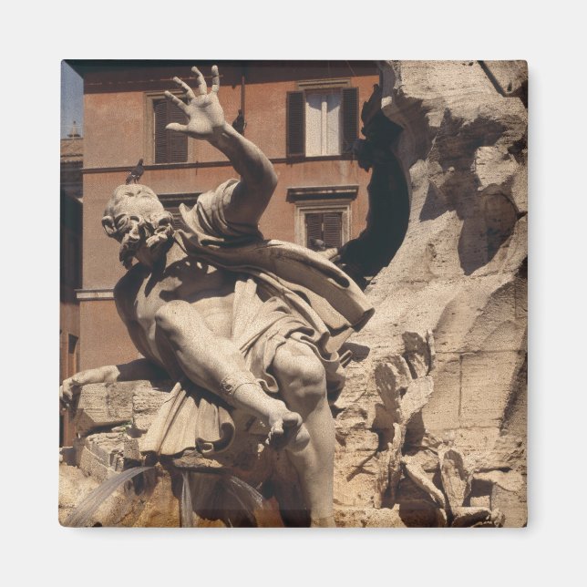 The Fountain of the Four Rivers Magnet (Front)