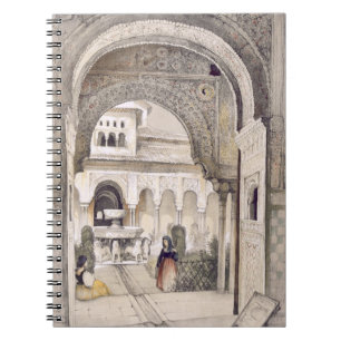 The Fountain of the Lions, from the Hall of the Ab Notebook