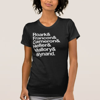 The Fountainhead Last Names T-Shirt