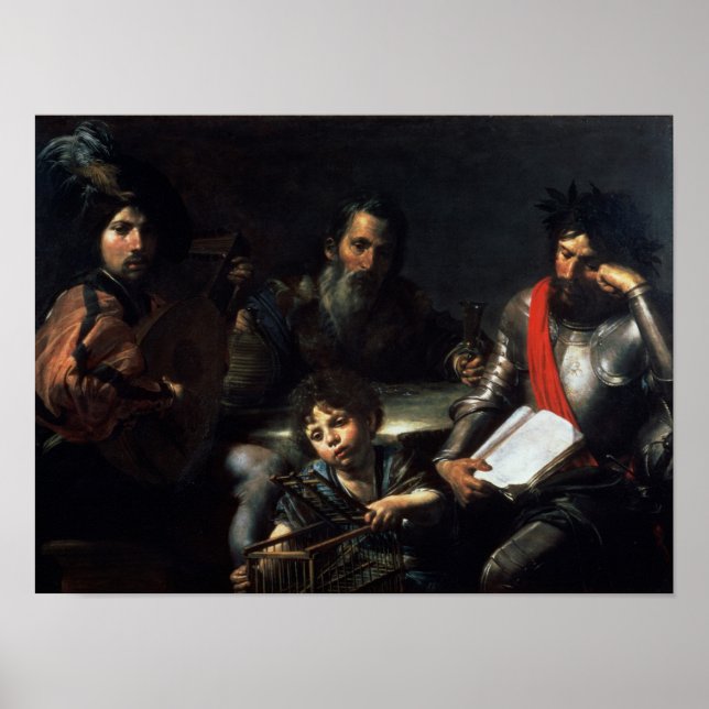 The Four Ages of Man, c.1626-7 Poster (Front)