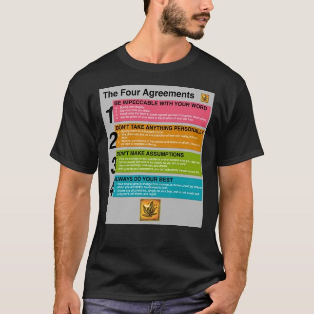 The Four Agreements  T-Shirt (Front)