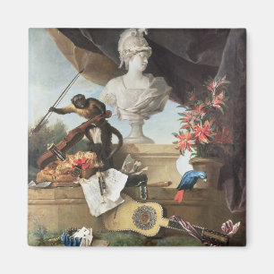 The Four Continents: Europe, 1722 (oil on canvas) Magnet