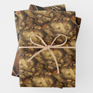 The Four Elements: Earth - Giuseppe Arcimboldo Wrapping Paper Sheet