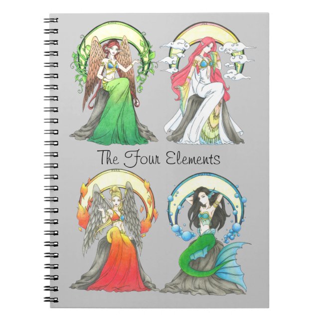 The Four Elements - Notebook (Front)