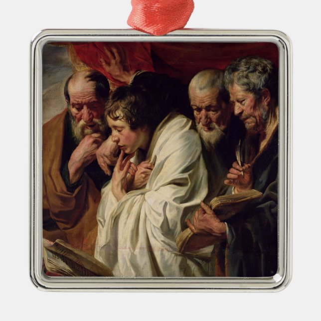 The Four Evangelists Metal Ornament (Front)