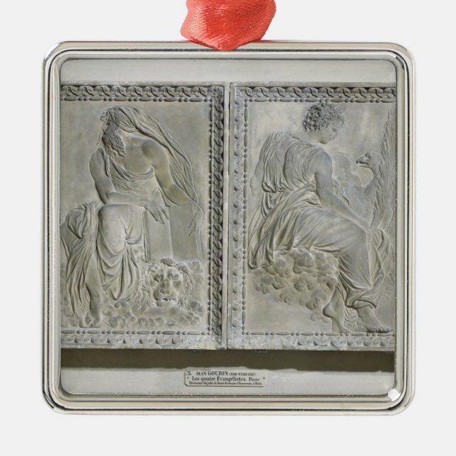 The Four Evangelists Metal Tree Decoration (Front)