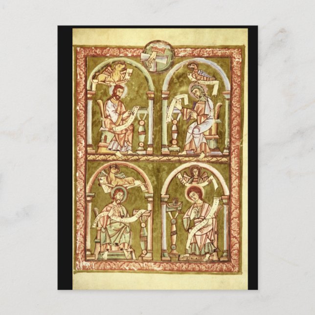 The Four Evangelists', Vyserad_Art of Antiquity Postcard (Front)