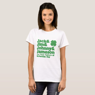 The Four Fathers of St. Patricks Day T-Shirt