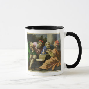The Four Fathers of the Church (oil on canvas laid Mug