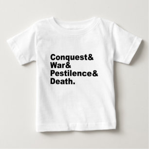 The Four Horsemen - Conquest War Pestilence Death Baby T-Shirt