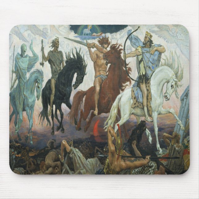 The Four Horsemen of the Apocalypse Mouse Pad (Front)