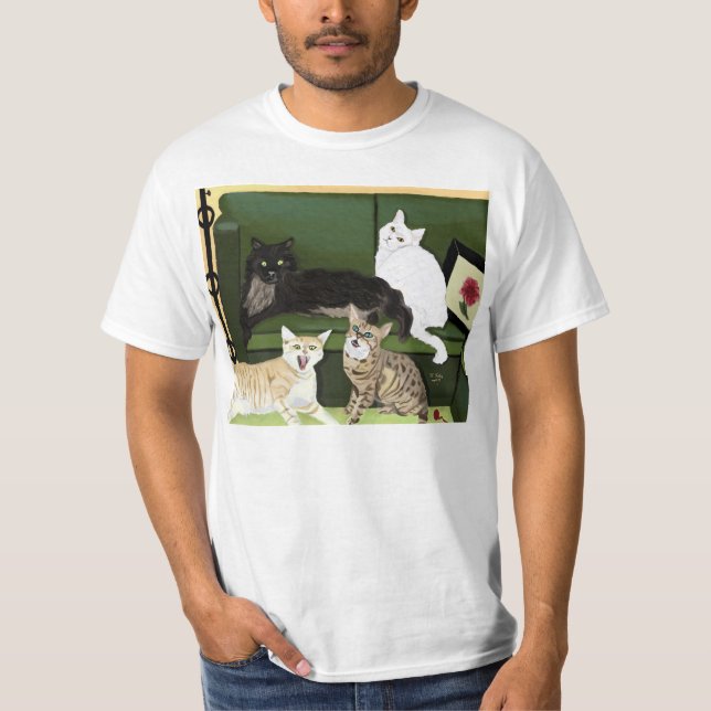The Four Little Mountain Lions tee (Front)