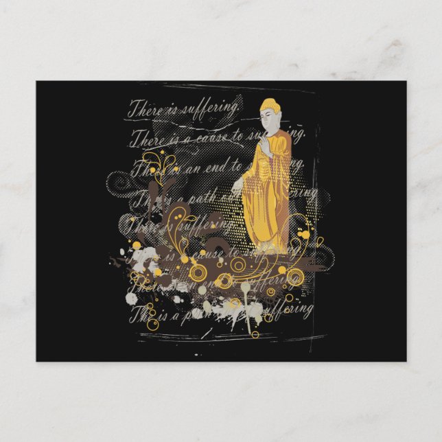 The Four Noble Truths Postcard (Front)