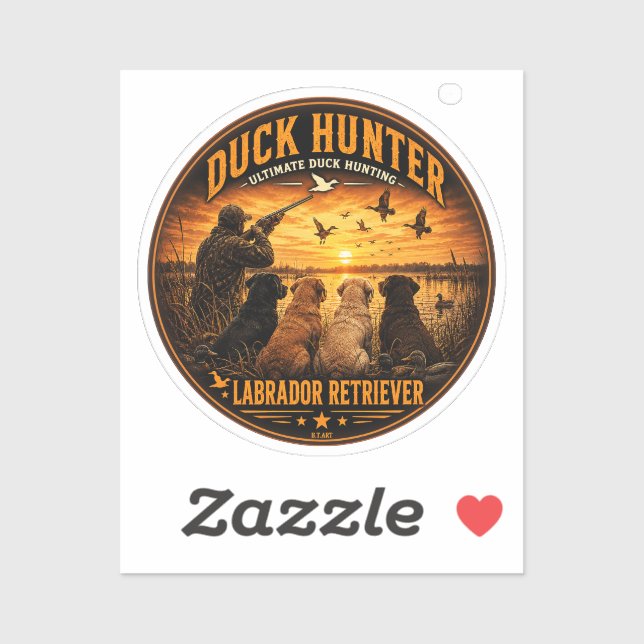 The Four Retrievers – Duck Hunting  (Sheet)