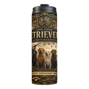The Four Retrievers – Duck Hunting  Thermal Tumbler
