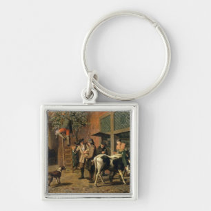 The Four Seasons, Autumn (oil on canvas) (see 1667 Key Ring