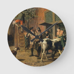 The Four Seasons, Autumn (oil on canvas) (see 1667 Round Clock