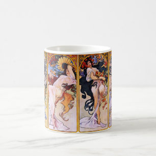 The Four Seasons by Mucha Mug