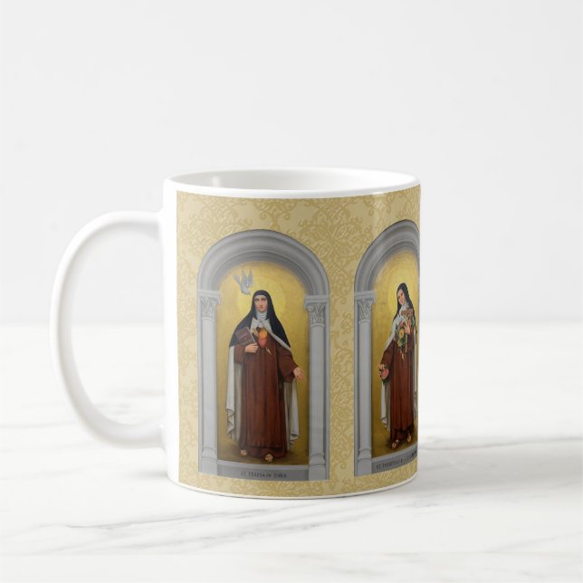THE FOUR ST. TERESA THERESE CARMELITES COFFEE MUG (Left)