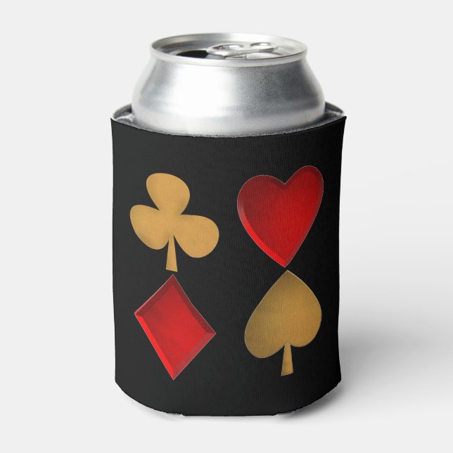 The four suits can cooler (Can Front)