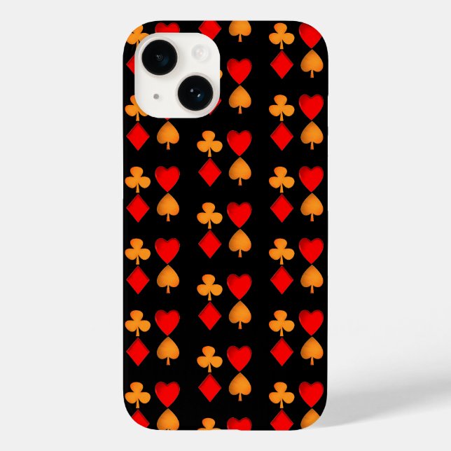 The four suits Case-Mate iPhone case (Back)